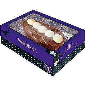 Caixa P/OVO de Páscoa Wandinha P/3 OVOS PCT com 06