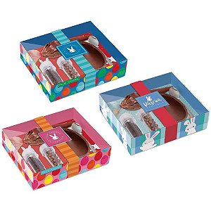 Caixa P/OVO de Páscoa KIT Confeiteiro 100G SORT