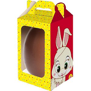 Caixa P/OVO de Páscoa Coelhinho P/OVO Vertical PCT com 03