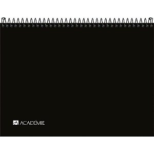 Caderno Desenho Técnico Sketchbook 50 Folhas 150G Espiral Superior - Pacote com 4 Unidades