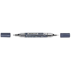 Pincel Marcador para Artesanato Multimark Cromado Prata - Unidade