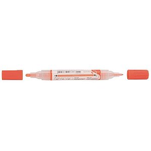 Pincel Marcador Artesanato Multimark sem Permanente Laranja - Pacote com 6 Unidades