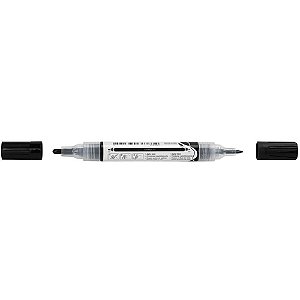 Pincel Marcador Artesanato Multimark S/P Preto e Branco