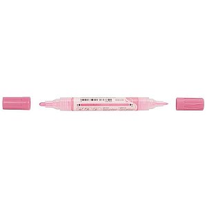 Pincel Marcador Artesanato Multimark Rosa - Pacote com 6 Unidades