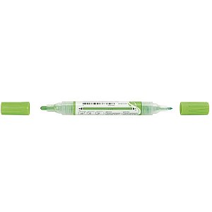 Pincel Marcador para Artesanato Multimark Verde - Pacote com 6 Unidades