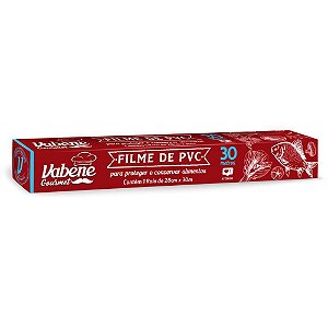 Plástico para Alimentos Filme PVC 28CM X 30M
