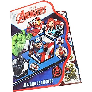 Adesivos Decorados THE Avengers – 8 Folhas, Modelo 780