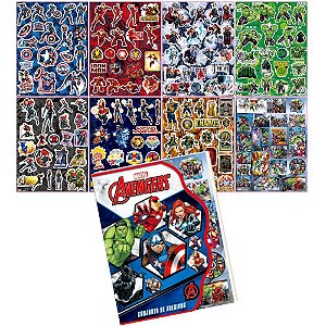 Adesivos Decorados THE Avengers – 8 Folhas, Modelo 780