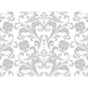 Papel de Parede Plástico Adesivo 45CMX10M Arabesco