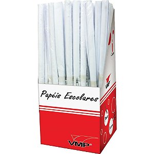 Papel Cartolina Branca 50X66CM 150G - Caixa com 100 Unidades