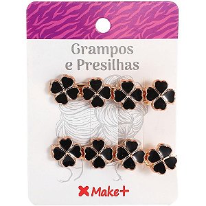 Acessório para Cabelo Presilha FLOR - Blister com 2 Unidades, Pacote com 12