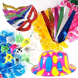 Kit 350 Itens Adereços Festa Casamento 200 Pessoas Coloridos