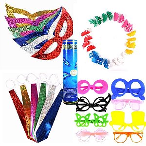 Kit Adereços Festa Debutante 15 Anos 240 Itens 100Convidados