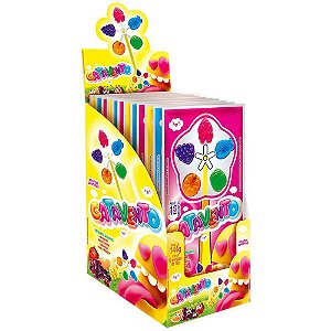 Doce Pirulito Catavento Frutas - Display com 12