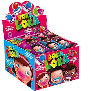 Doce Pirulito Boka Loca  Display com 30