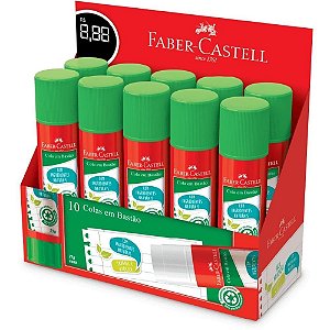 Cola em Bastão 21G Natural Caixa com 10