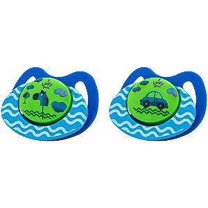 Chupeta Viva Silicone Ortodôntica Tamanho 2 - M - Blister com 02