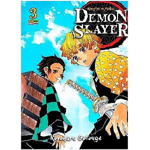 Livro Mangá Demon Slayer - Kimetsu NO Yaiba N.03