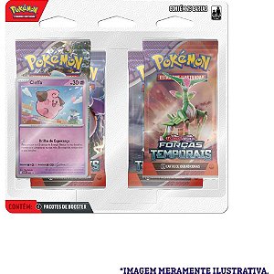 Jogo de Cartas Pokemon EV05 Forças Temporais (7896192339737)