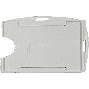 Protetor para Crachá Rígido Branco 54X86MM Pacote com 10 Unidades