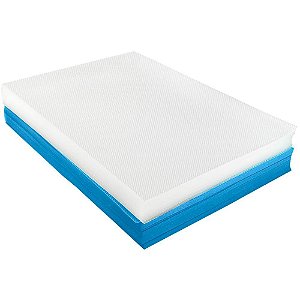 Capa para Encadernação A4 50 Transparente Line + 50 Azul Royal Couro