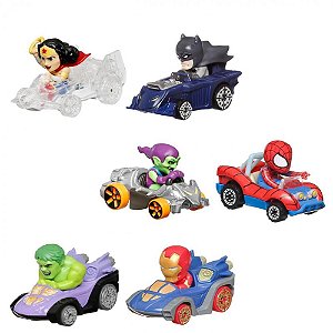 Hot Wheels Colecionável Racerverse Marvel 2-PACK(S) Pacote com 02