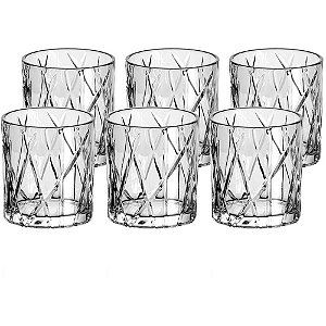 Copo de Vidro Santorini 315ML - Conjunto com 6 Peças
