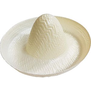 Chapéu Junino Plástico Mexicano – Pacote com 10 Unidades