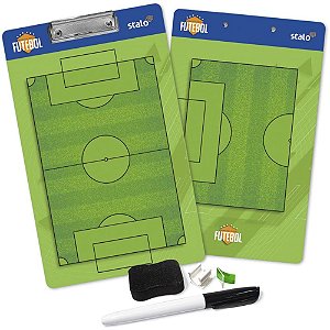 Prancheta Tática Futebol 37,5X23CM - KIT com 4 Peças