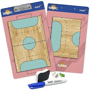 Prancheta Tática Handball 37,5X23CM - Conjunto com 4 Peças