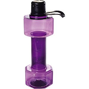 Garrafa Plástica Halter Fitness 1L Roxa