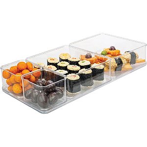 Organizador KIT 3 - 36,5X14,6X6,0CM - 5 Peças
