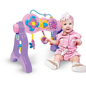 Brinquedo para Bebê PLAY GYM com Som Menina