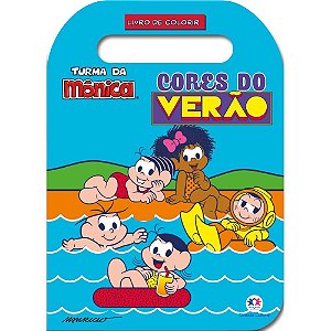 Livro Infantil Colorir CARREGUE-ME Turma da Mônica 32 Páginas