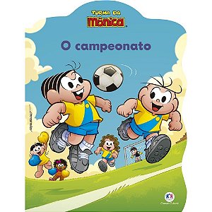 Livro Infantil Ilustrado Recortado Turma da Mônica 28X21CM