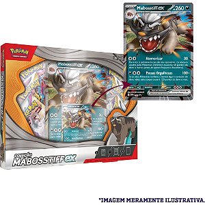 Jogo de Cartas Pokémon BOX Mabosstiff EX
