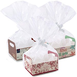Cesta de Papel KIT Caixote G 25X18,5X9,5CM - Pacote com 10