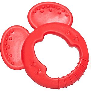 Mordedor Infantil Disney BABY Texturinhas Mickey Vermelho