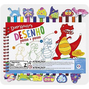 Livro Brinquedo Ilustrado KIT Divertido Dinossauros 1