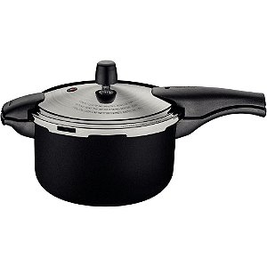 Panela de Pressão Antiaderente Tramontina Vancouver EFFECT 6L - Preto