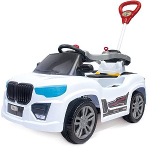 Veículo para Bebê BM CAR Branco 30KG com Som