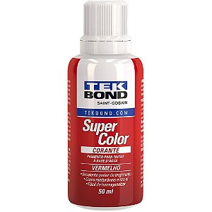 Corante Líquido para Tinta Vermelho 50ML.