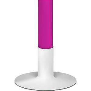 Suporte para Balão Base com Encaixe único Branco - Pacote com 10
