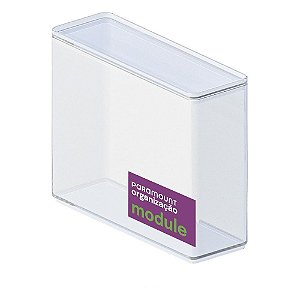 Organizador Acrílico Module C3 20,4X6,8X16,5CM Cristal