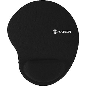 Mouse PAD com Apoio de Pulso em Espuma, Impermeável, ALTA Precisão, Superfície Speed - Preto 24X20X2.5CM