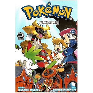 Livro Mangá Pokémon Platinum N.2