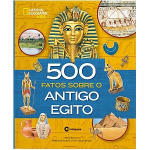 Livro de Ensino 500 Fatos Antigo Egito 28X23 48P
