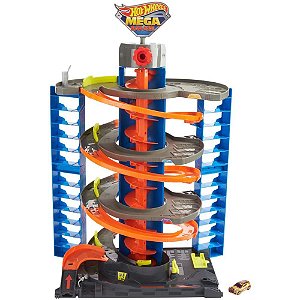 Hot Wheels Pista CITY Mega Garagem Espiral