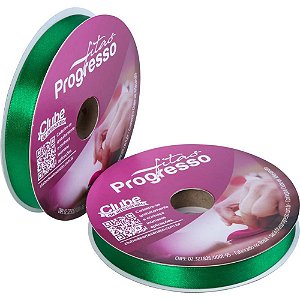 Fita de Cetim 15MM X 50M Verde Bandeira 217 - Fitas Progresso