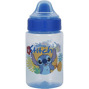 Copo de Treinamento STITCH 340ML com Tampa e Redutor de Pingos
